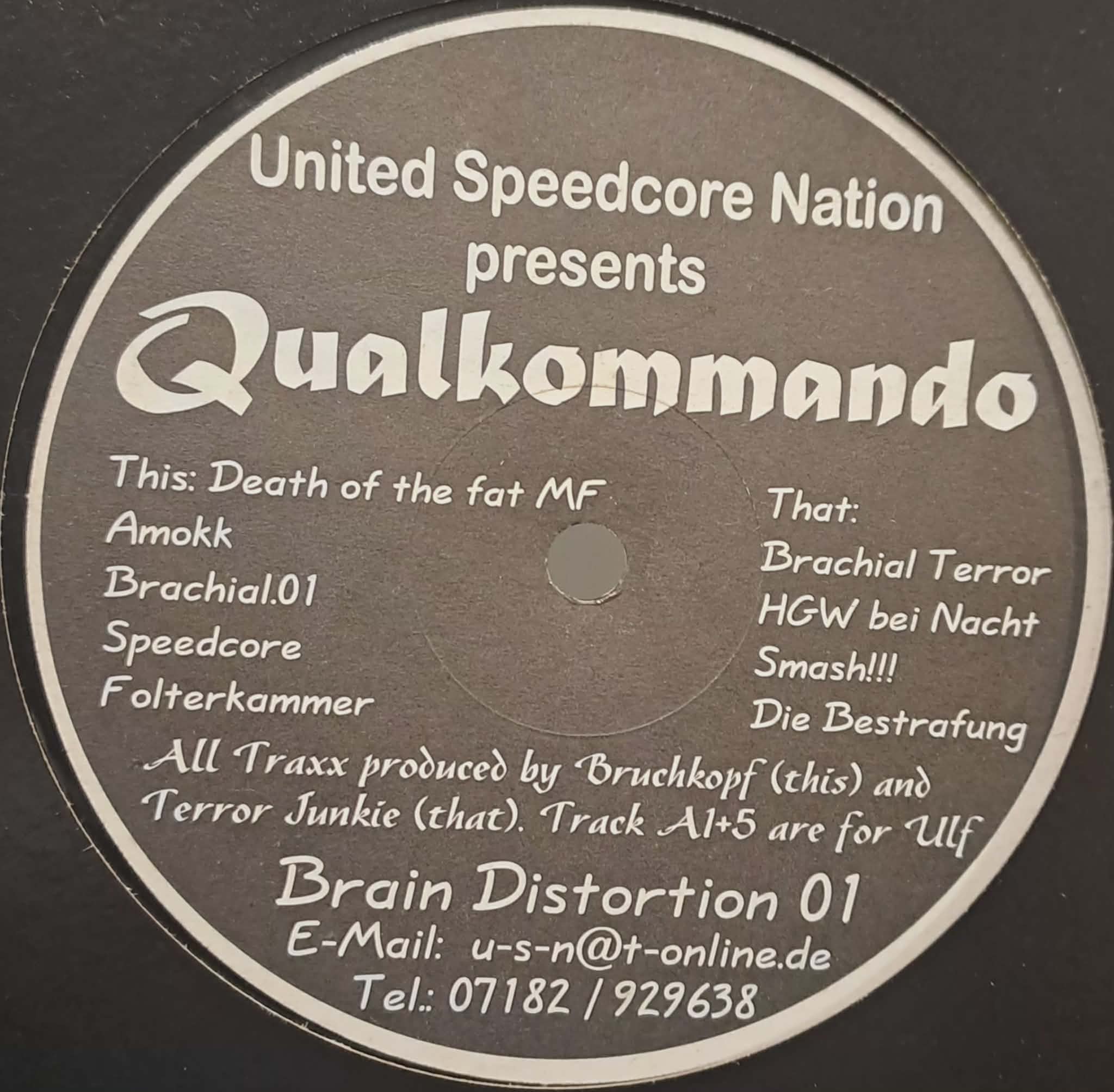 Brain Distortion 01 - vinyle hardcore